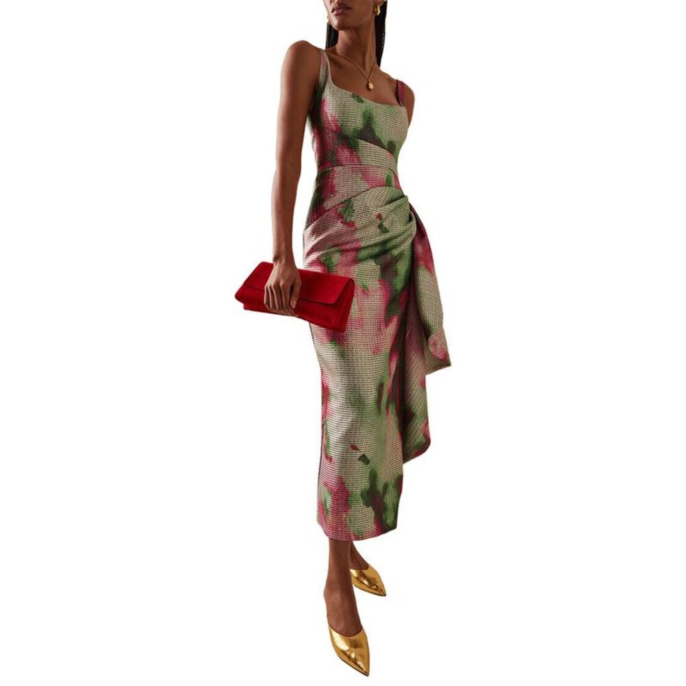 Linda Charm Womens  Midi Dress